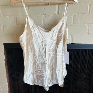 Reformation Teddy Top Cream
